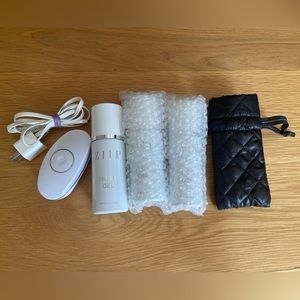 Ziip device (gently used) and Silver gel (new and wrapped)